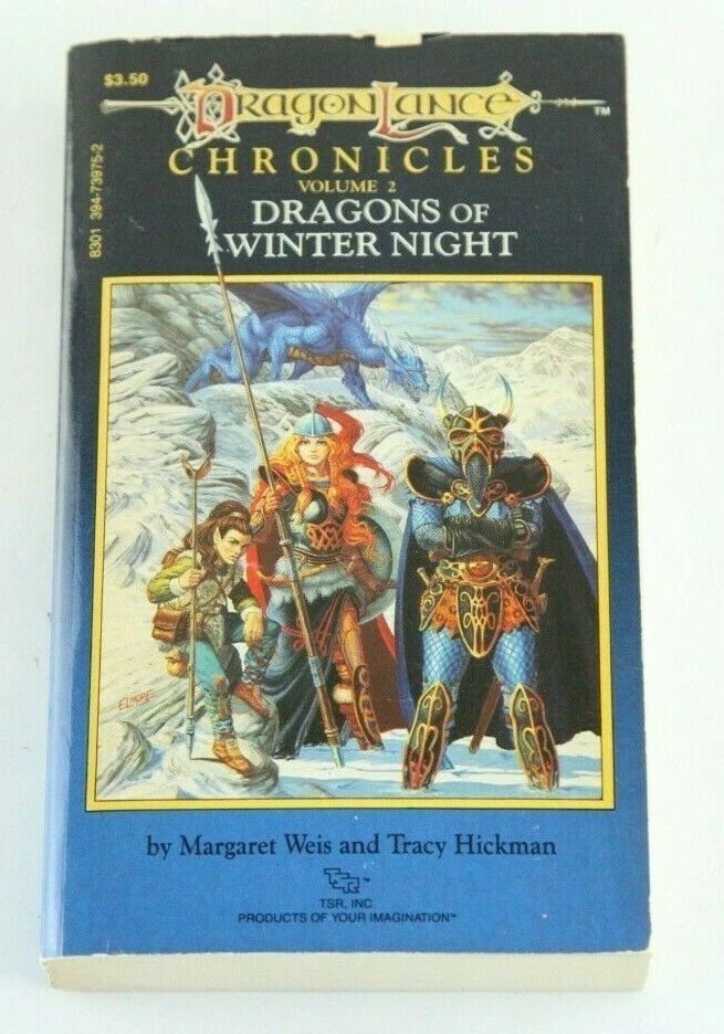 Re-read of DragonLance Chronicles Book 2 is done