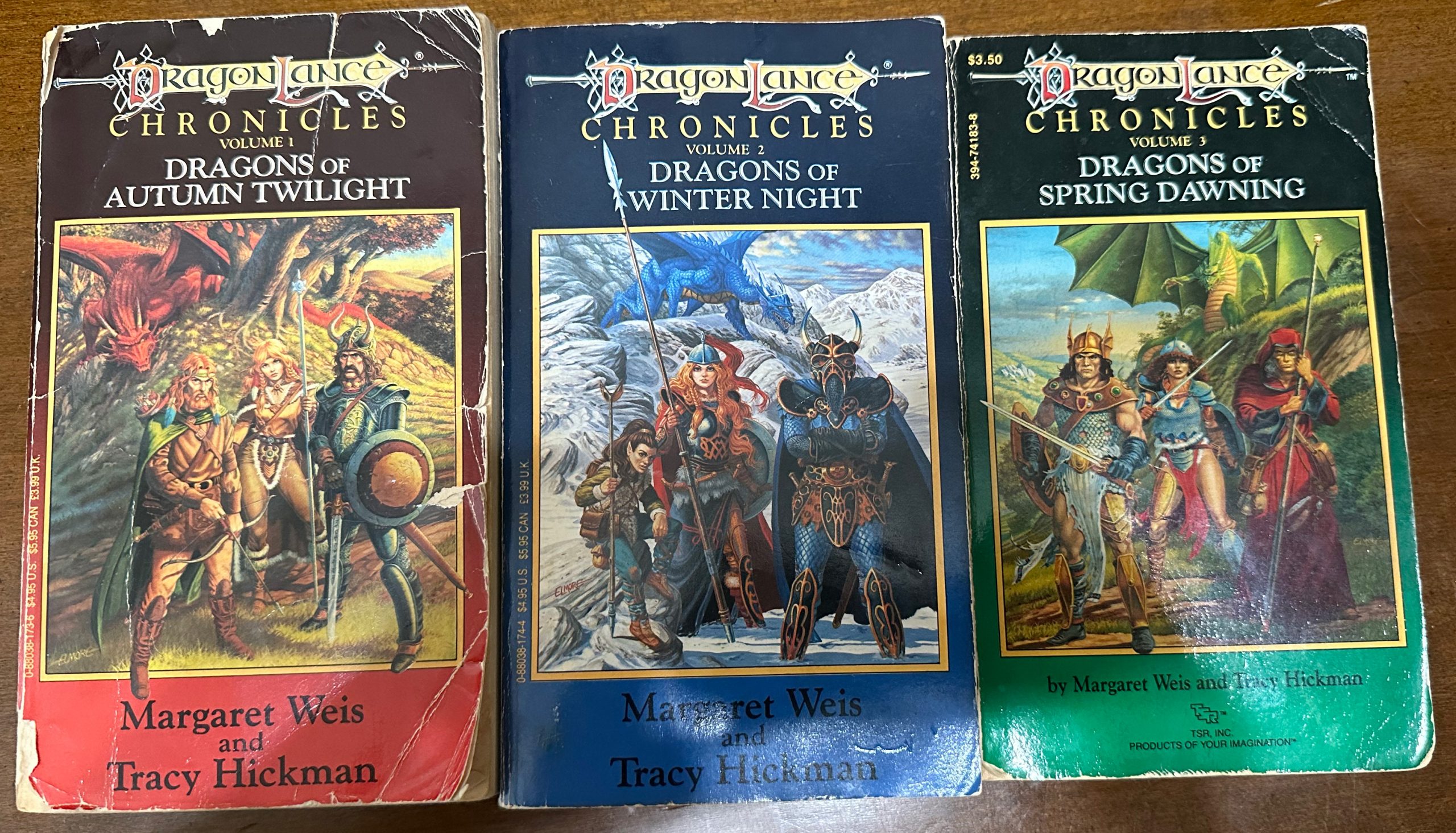 DragonLance Chronicles Vol 3 Dragons of Spring Dawning - Timothy Imholt